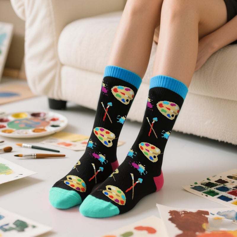 GOLIN Store Novelty Socks for Women - Funny Gifts for Her, Mom, Grandma and Coworker - Image 5